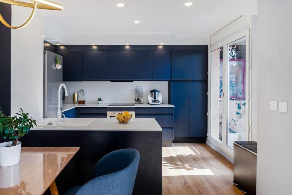 T3 Le Designer 4E-Terrasse-Climatisation & Netflix Apartment มาร์กเซย ภายนอก รูปภาพ